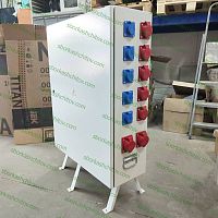 Изображение Щит механизации ЩМ 200А IP65 5х16A(2P+PE) + 5х16A(3P+PE+N) + 2х32А(3P+PE+N) для строительных площадок 