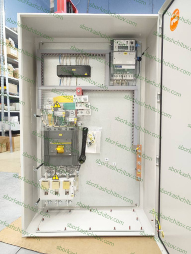 Изображение Щит учета электроэнергии 200 кВт 500А 380в IP54 SS-34123-200 