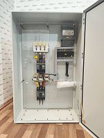 Изображение Щит учета электроэнергии 150 кВт  250А 380в ИЭК IP66 без GSM-модема, с отходящим автоматом SS-35386 