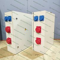 Изображение Щит механизации ЩМ- РУСП- 63-4х1П-4х3П-IP54 (ВВ- 63А, 4 роз. 1Р+N+PE 16A Schuko, 4 роз. 3Р+N+PE 32А) SS-RUSP63-31852 