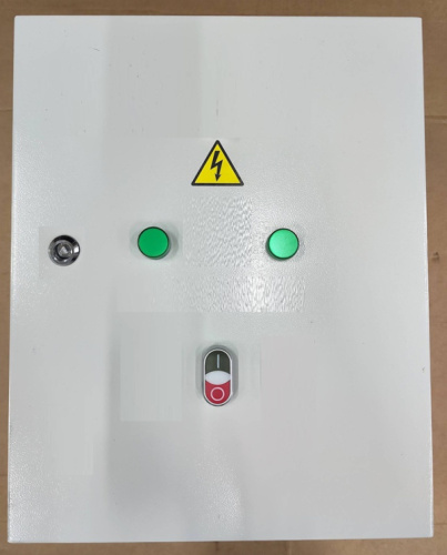 Изображение Щит управления вентилятором ЩУВ4-1,6-2,5А с мотор-автоматом DKC 400x400x200 мм IP66 SUV4-DKC-1,6-2,5-IP66-SS-31801 